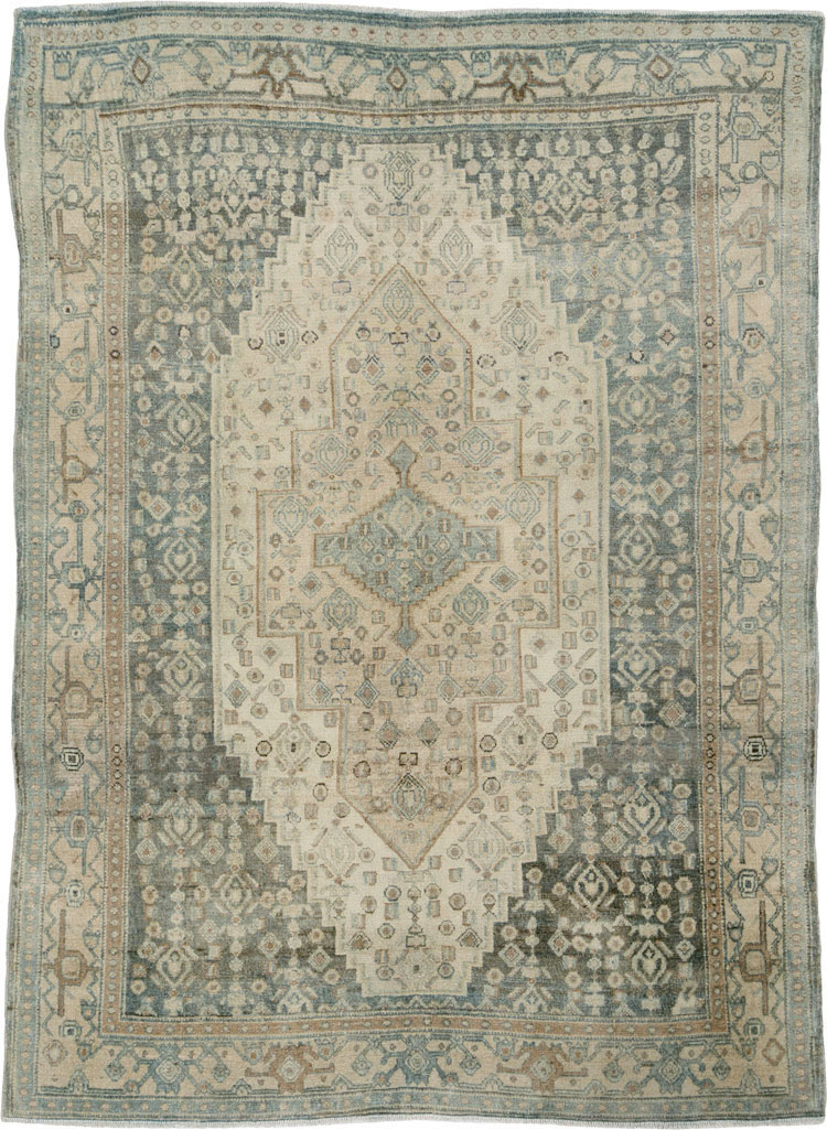 Vintage Persian Malayer Rug (Pair: 1 of 2), No.25751 - Gss