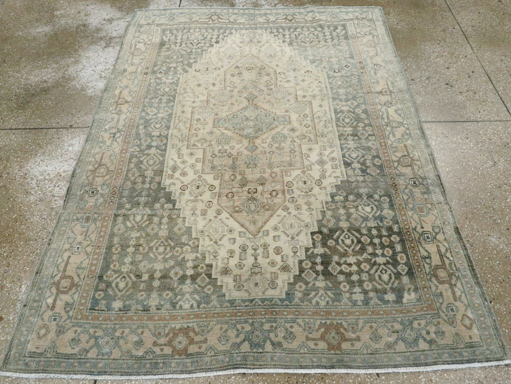 Vintage Persian Malayer Rug (Pair: 1 of 2), No.25751 - Gss