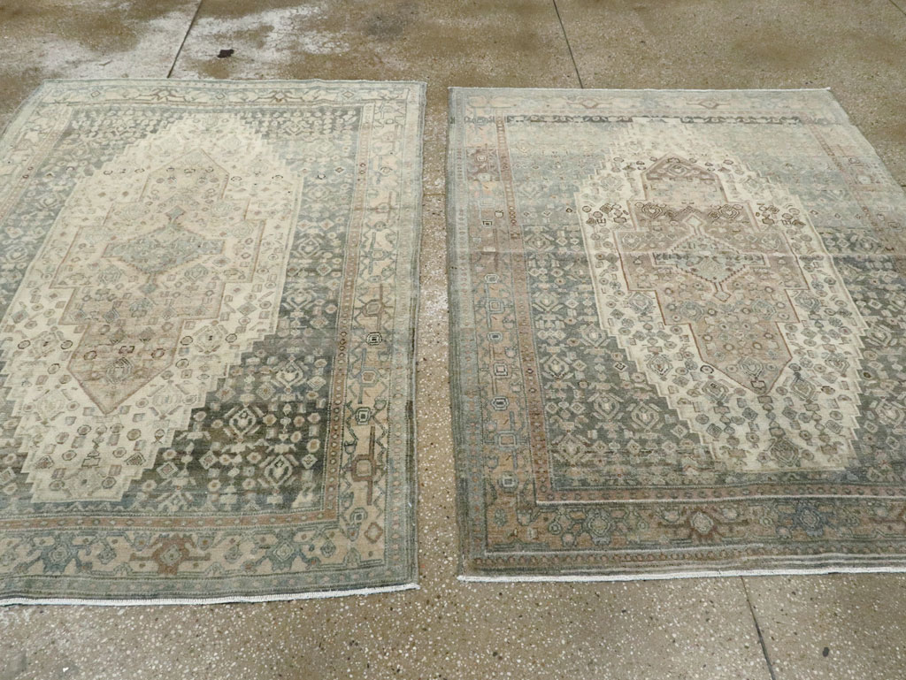 Vintage Persian Malayer Rug (Pair: 1 of 2), No.25751 - Gss