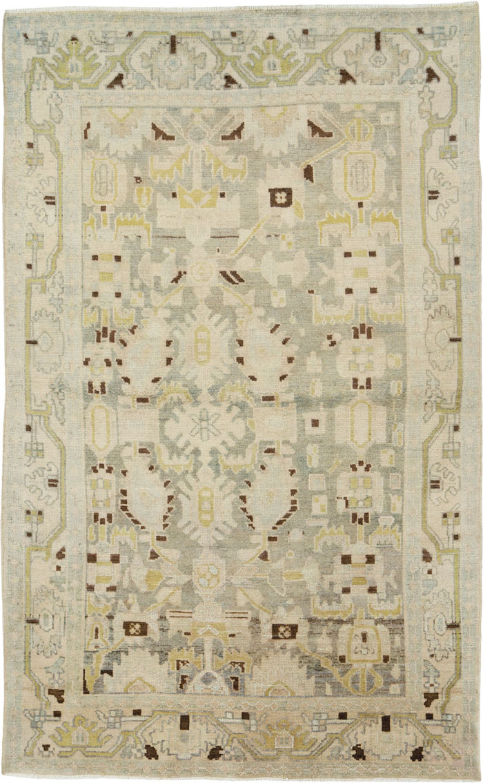Vintage Persian Malayer Rug, No.25753 - Gss