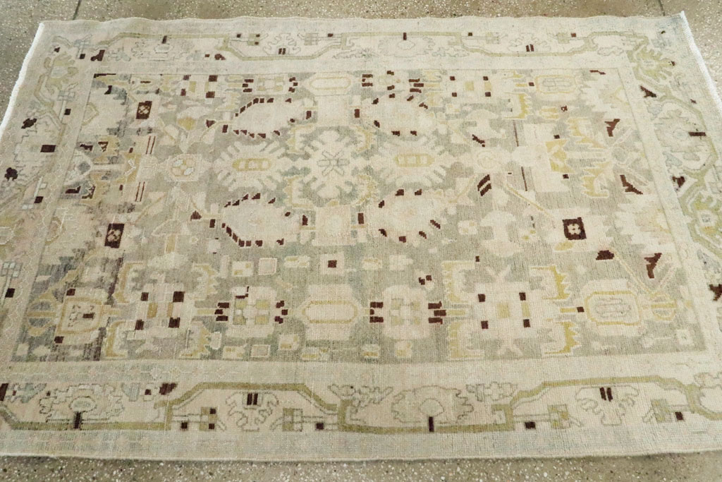 Vintage Persian Malayer Rug, No.25753 - Gss