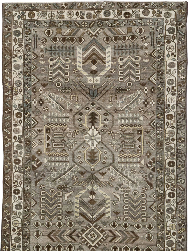 Vintage Persian Malayer Rug, No.25755 - Gss