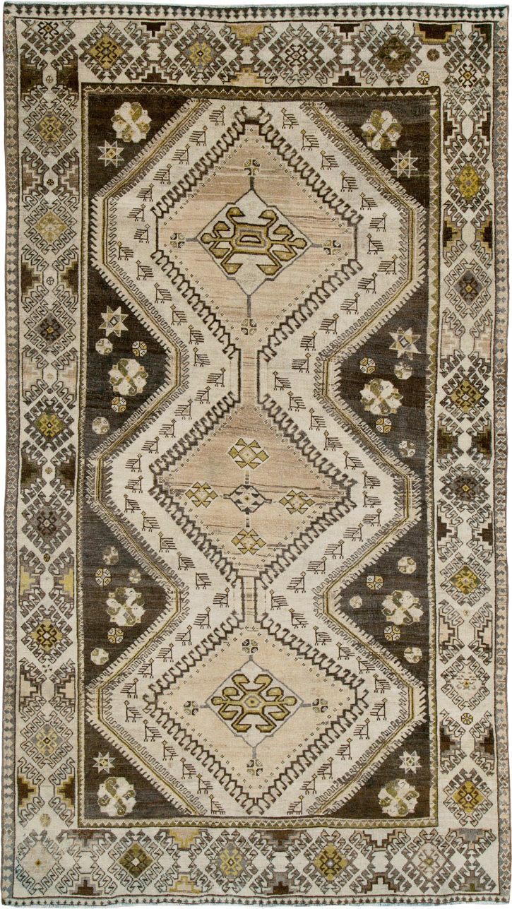 Vintage Persian Malayer Carpet, No.25756 - Gss