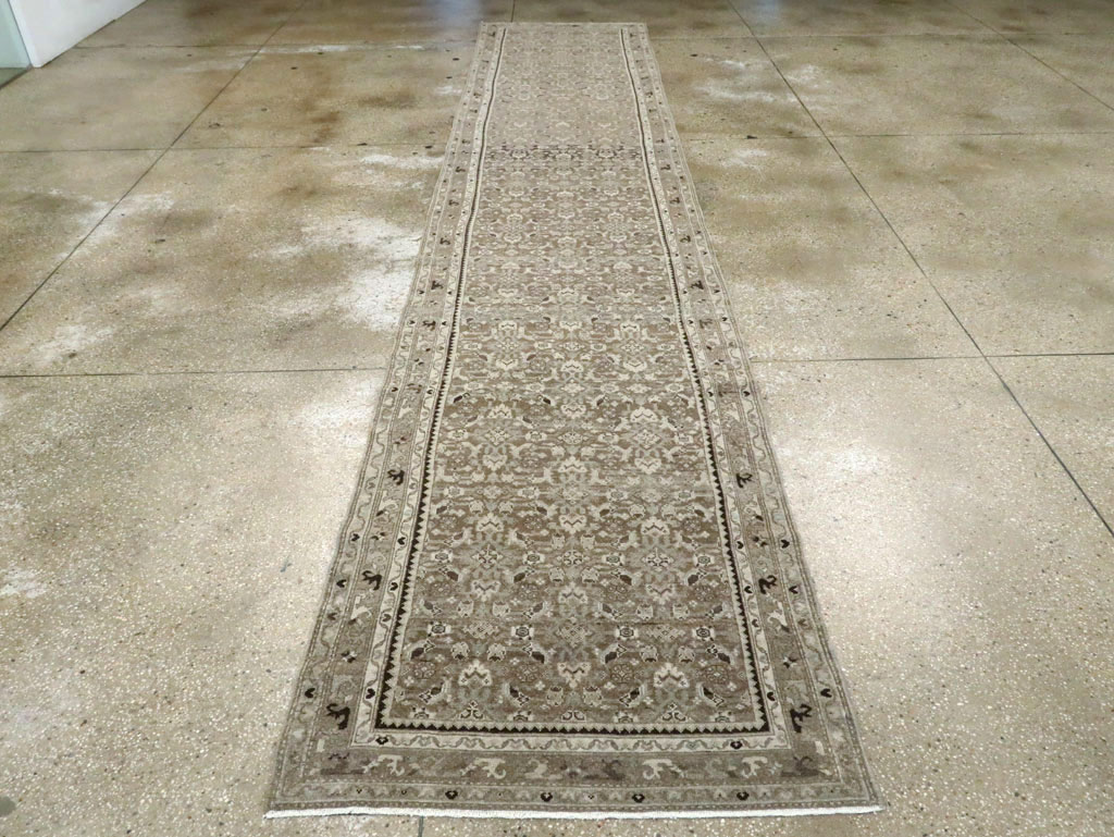 Vintage Persian Malayer Runner (Pair: 1 of 2), No.25757 - Gss