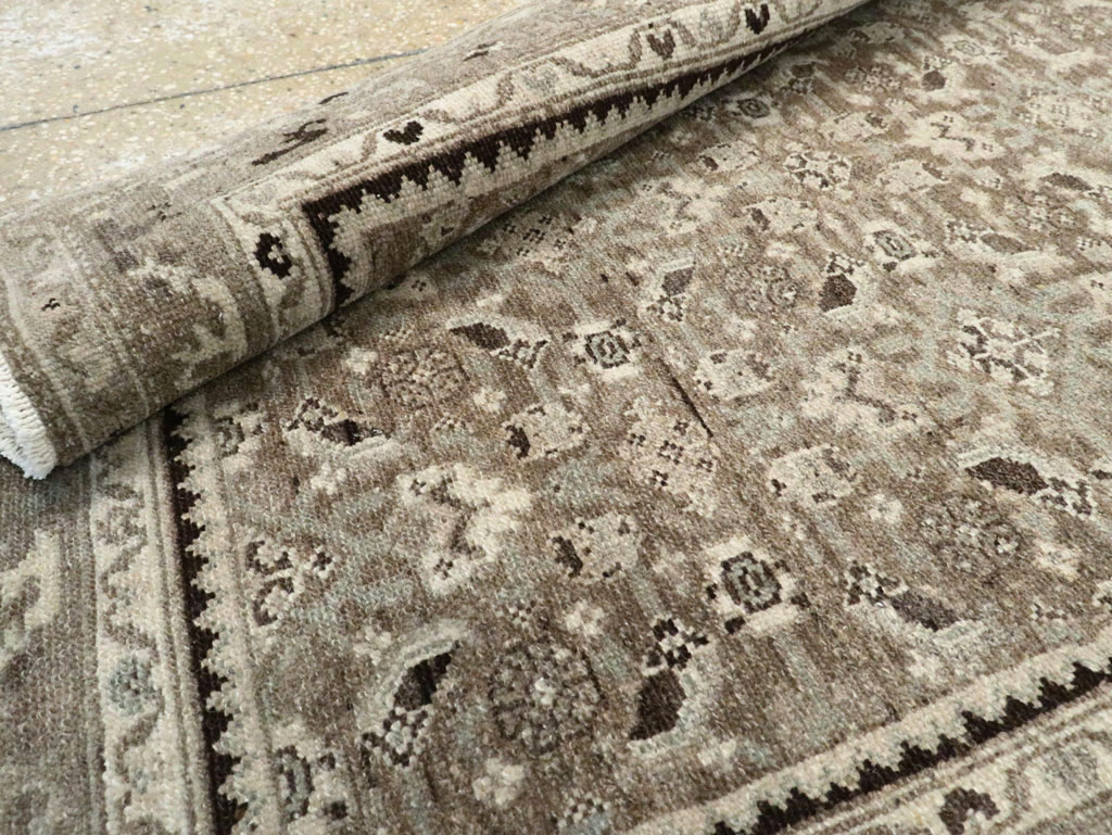 Vintage Persian Malayer Runner (Pair: 1 of 2), No.25757 - Gss