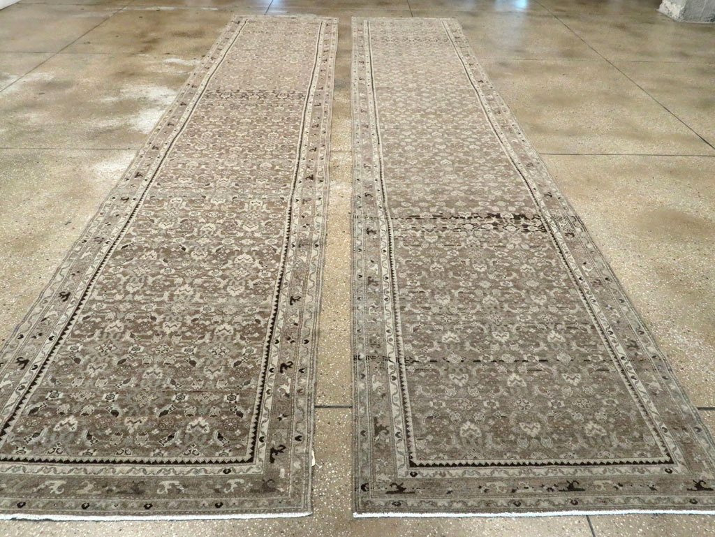 Vintage Persian Malayer Runner (Pair: 1 of 2), No.25757 - Gss