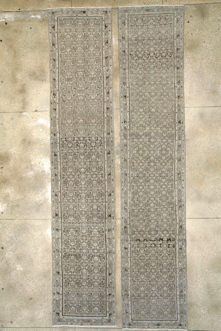 Vintage Persian Malayer Runner (Pair: 1 of 2), No.25757 - Gss