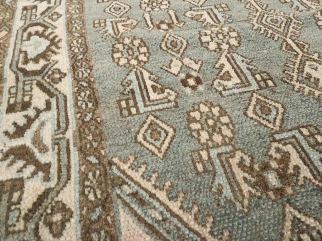 Vintage Persian Malayer Throw Rug, No.25762 - Gss