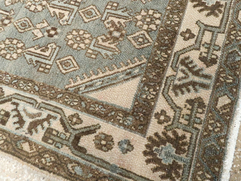 Vintage Persian Malayer Throw Rug, No.25762 - Gss