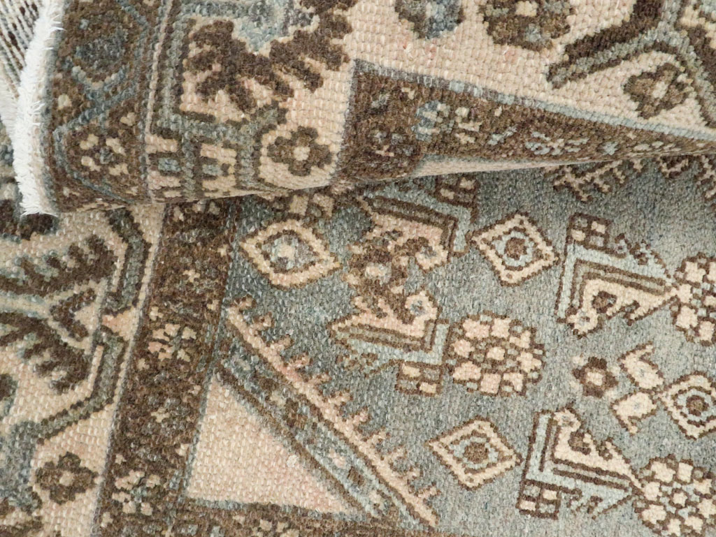 Vintage Persian Malayer Throw Rug, No.25762 - Gss