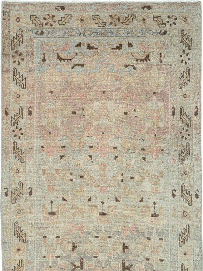 Vintage Persian Malayer Runner (Pair: 1 of 2), No.25765 - Gss