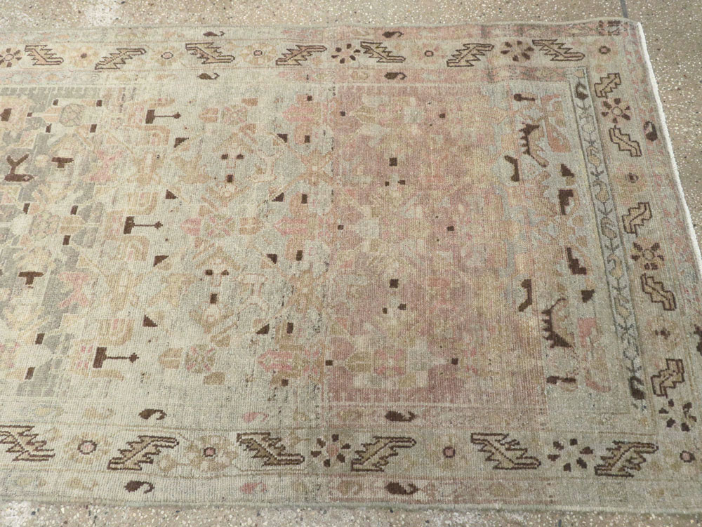 Vintage Persian Malayer Runner (Pair: 1 of 2), No.25765 - Gss