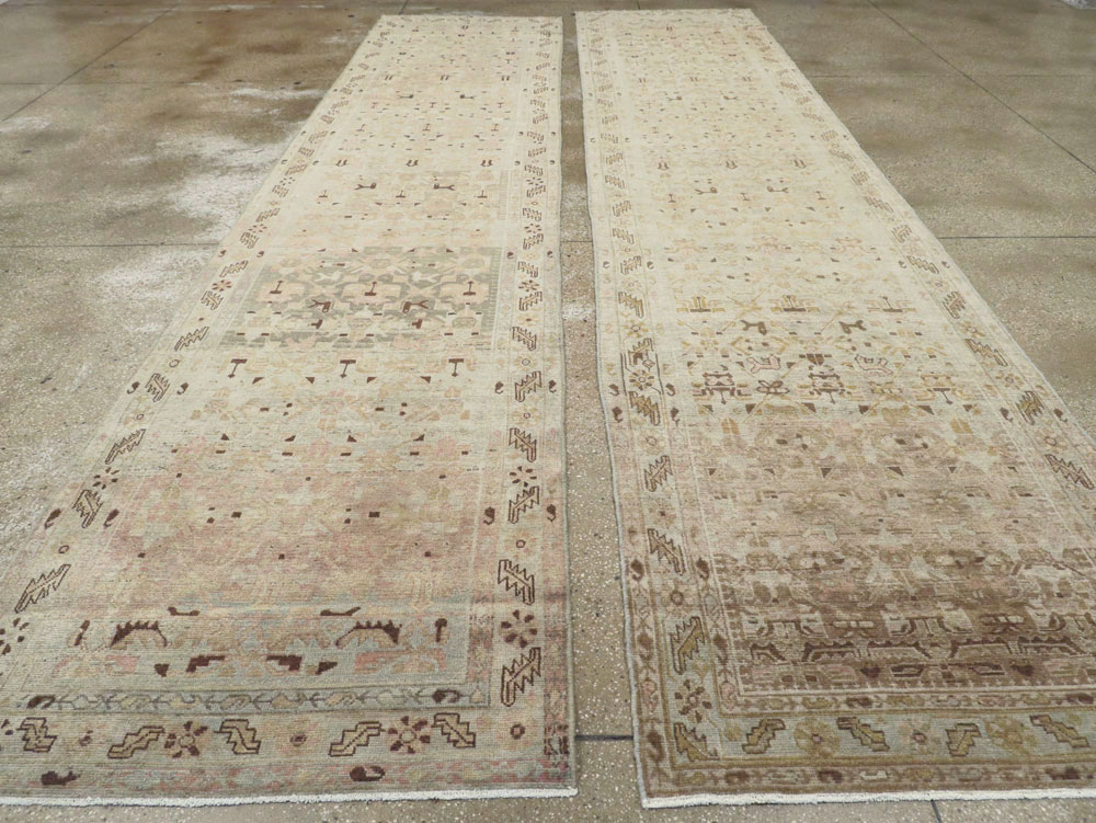 Vintage Persian Malayer Runner (Pair: 1 of 2), No.25765 - Gss