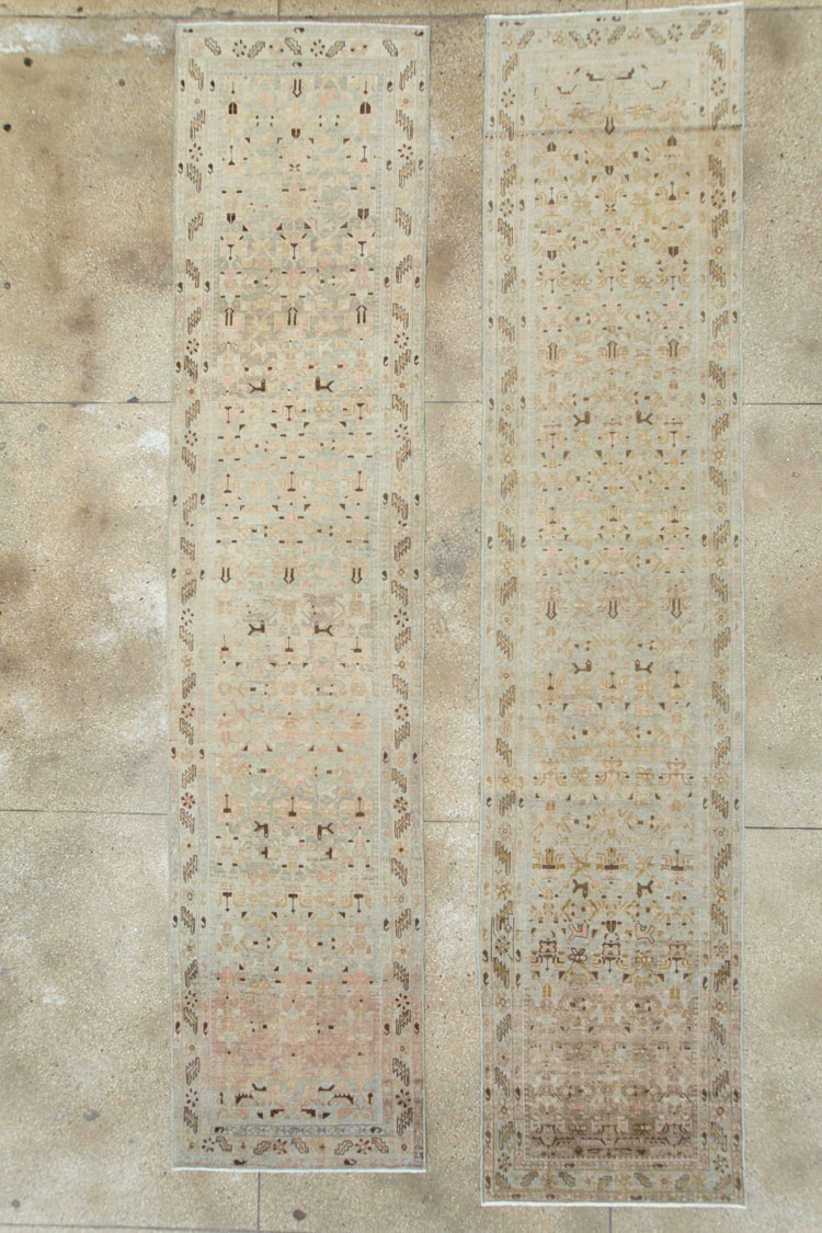 Vintage Persian Malayer Runner (Pair: 1 of 2), No.25765 - Gss