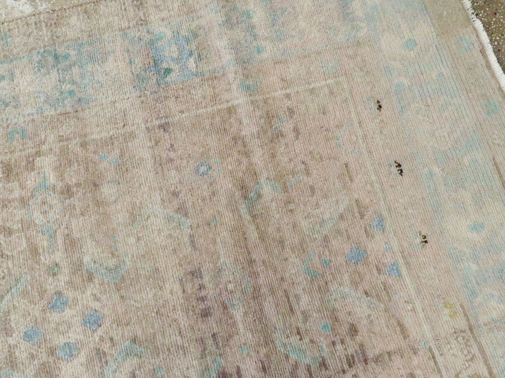 Vintage Persian Malayer Wide Gallery Runner, No.25767 - Gss