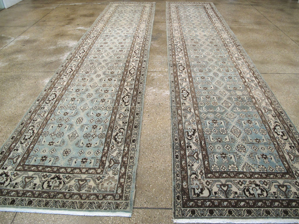 Vintage Persian Malayer Runner (Pair: 1 of 2), No.25770 - Gss