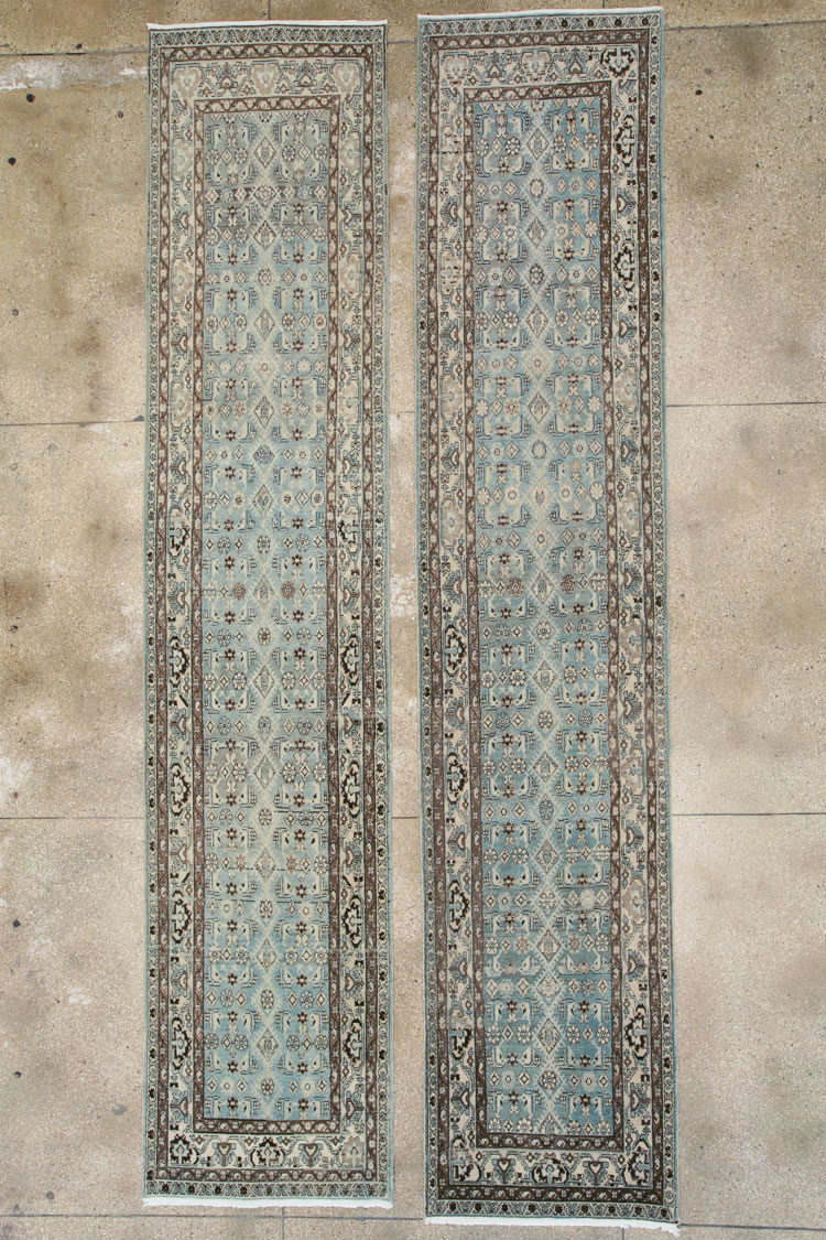 Vintage Persian Malayer Runner (Pair: 1 of 2), No.25770 - Gss