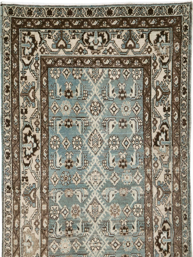 Vintage Persian Malayer Runner (Pair: 2 of 2), No.25771 - Gss