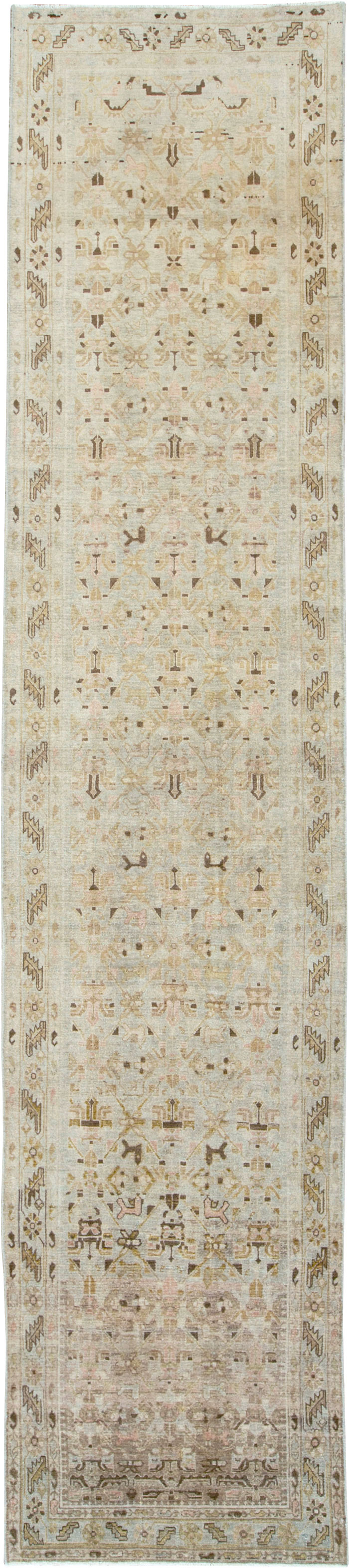 Vintage Persian Malayer Runner (Pair: 2 of 2), No.25772 - Gss
