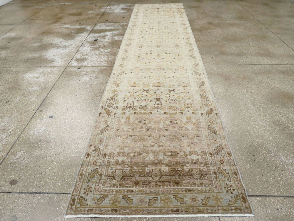 Vintage Persian Malayer Runner (Pair: 2 of 2), No.25772 - Gss