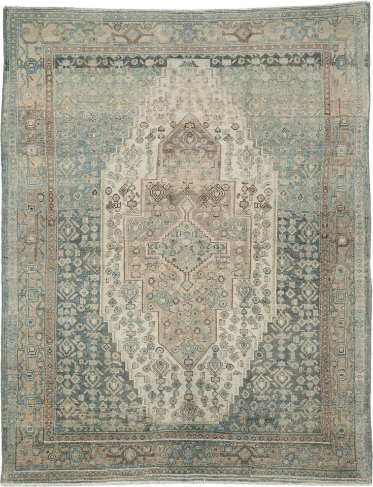 Vintage Persian Malayer Rug (Pair: 2 of 2), No.25779 - Gss