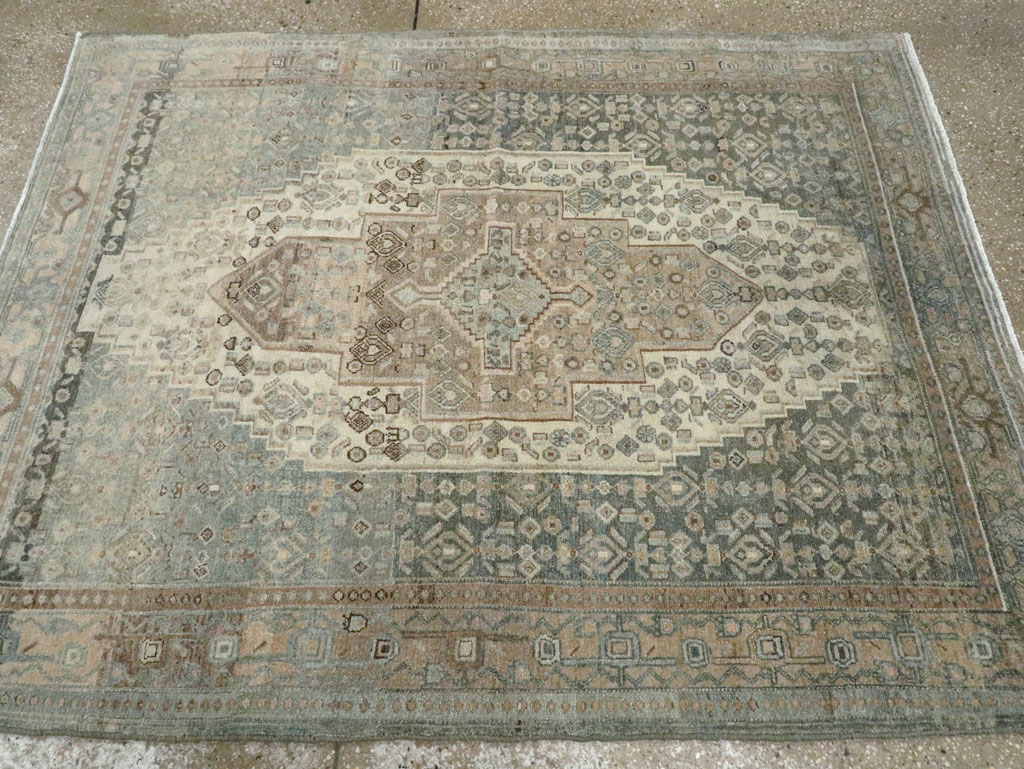 Vintage Persian Malayer Rug (Pair: 2 of 2), No.25779 - Gss