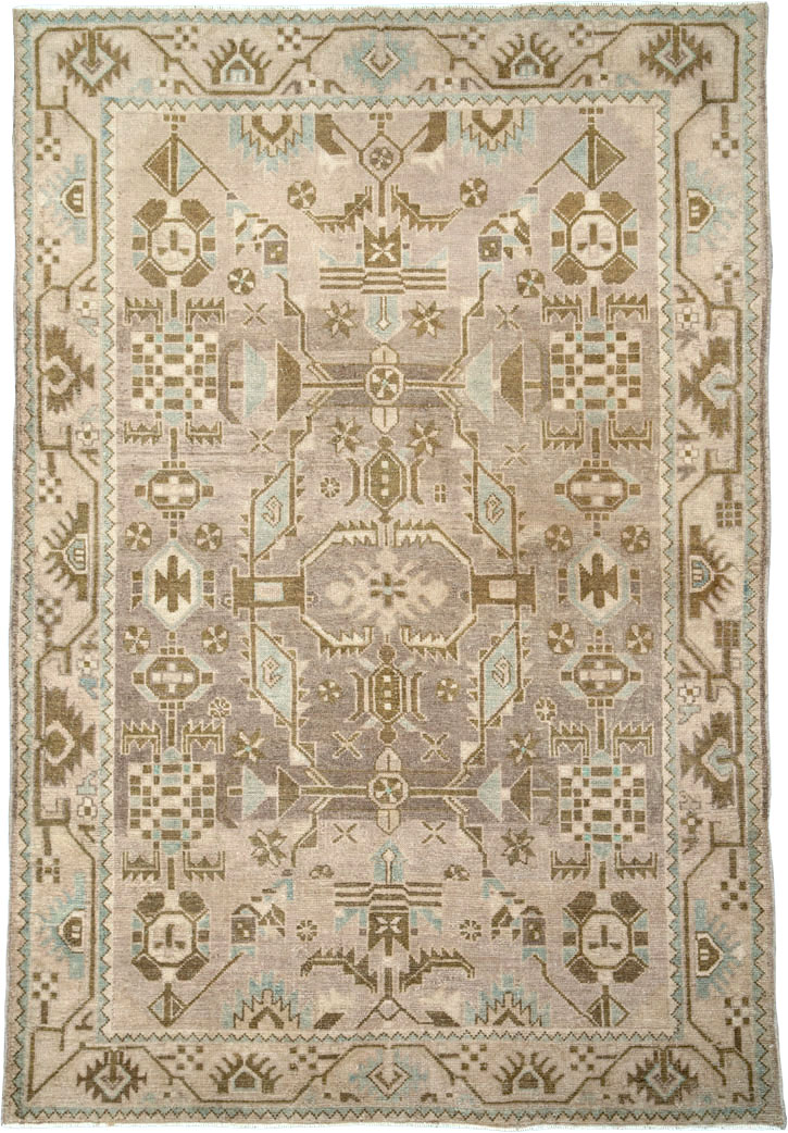 Vintage Persian Malayer Rug, No.25790 - Gss