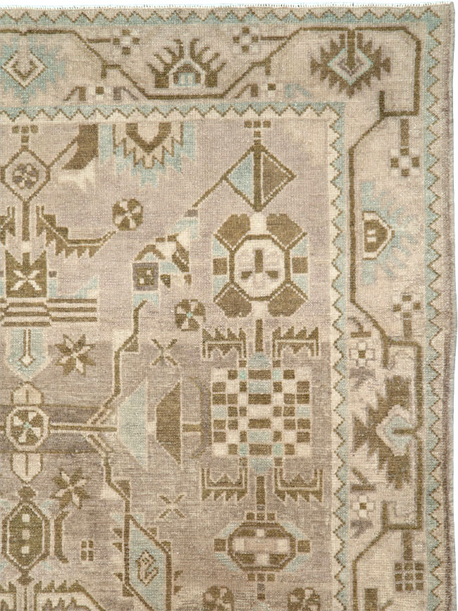 Vintage Persian Malayer Rug, No.25790 - Gss