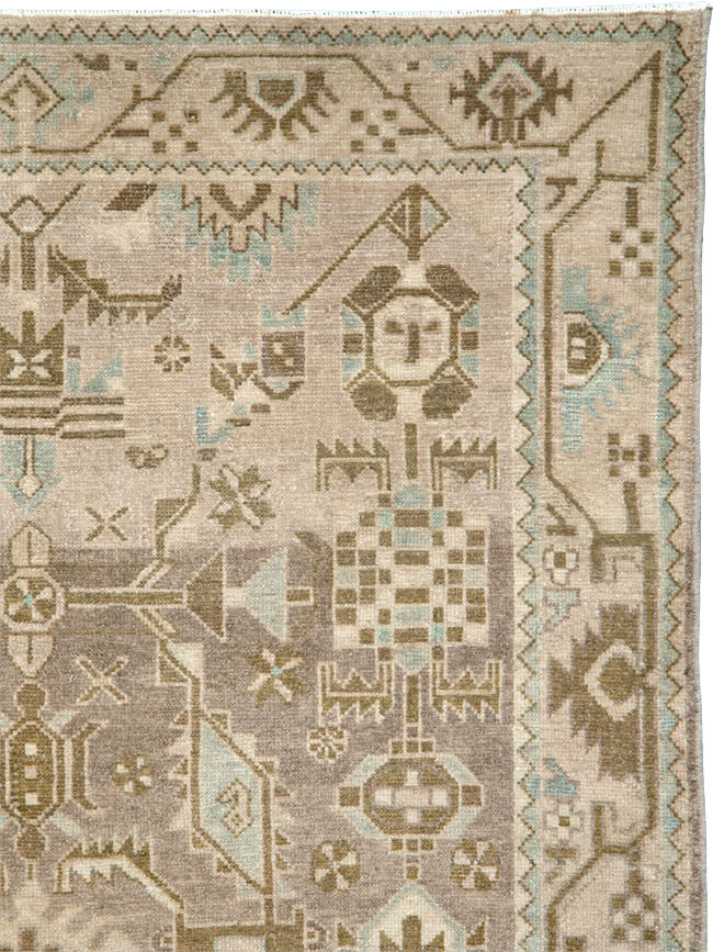 Vintage Persian Malayer Rug, No.25790 - Gss