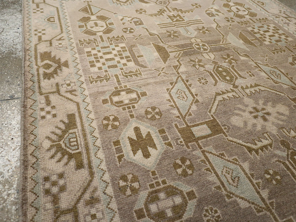 Vintage Persian Malayer Rug, No.25790 - Gss
