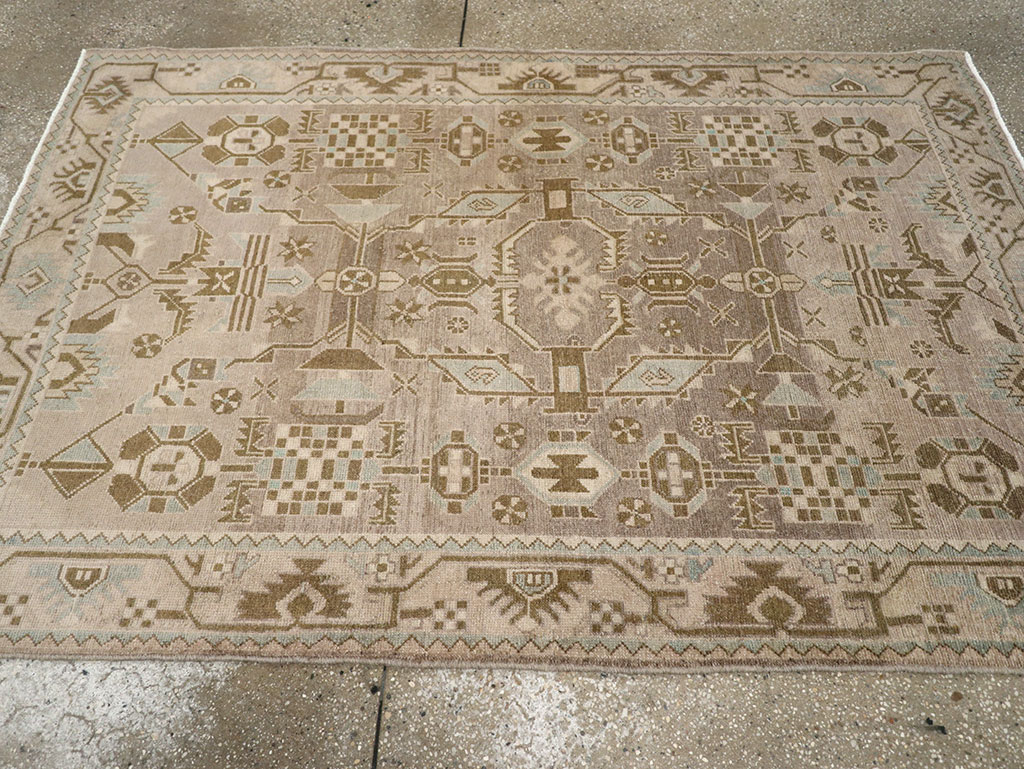 Vintage Persian Malayer Rug, No.25790 - Gss