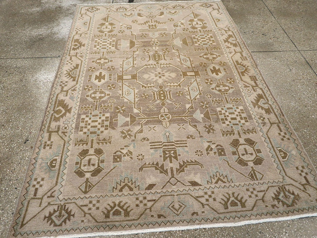 Vintage Persian Malayer Rug, No.25790 - Gss