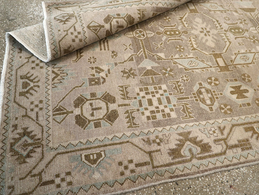 Vintage Persian Malayer Rug, No.25790 - Gss