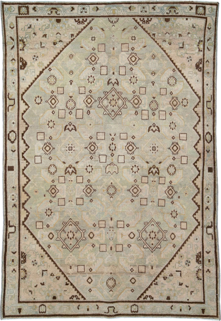 Vintage Persian Malayer Rug, No.25791 - Gss