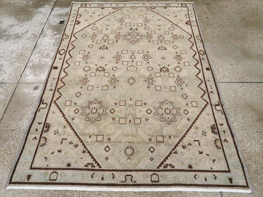 Vintage Persian Malayer Rug, No.25791 - Gss