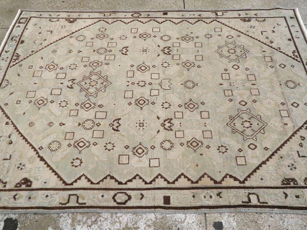 Vintage Persian Malayer Rug, No.25791 - Gss