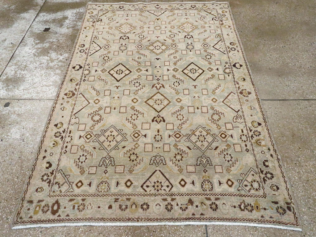 Vintage Persian Malayer Rug, No.25794 - Gss