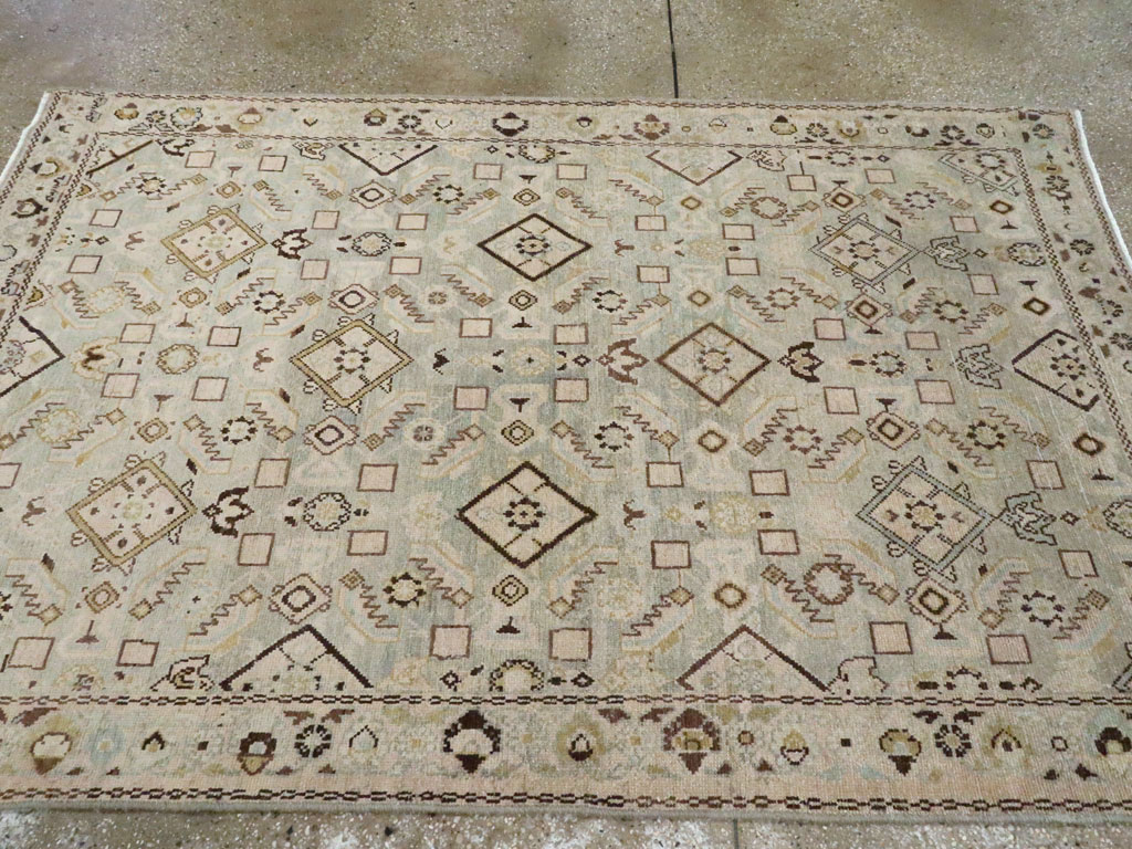 Vintage Persian Malayer Rug, No.25794 - Gss