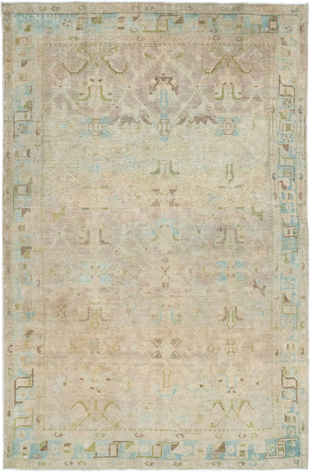 Vintage Persian Malayer Rug, No.25796 - Gss