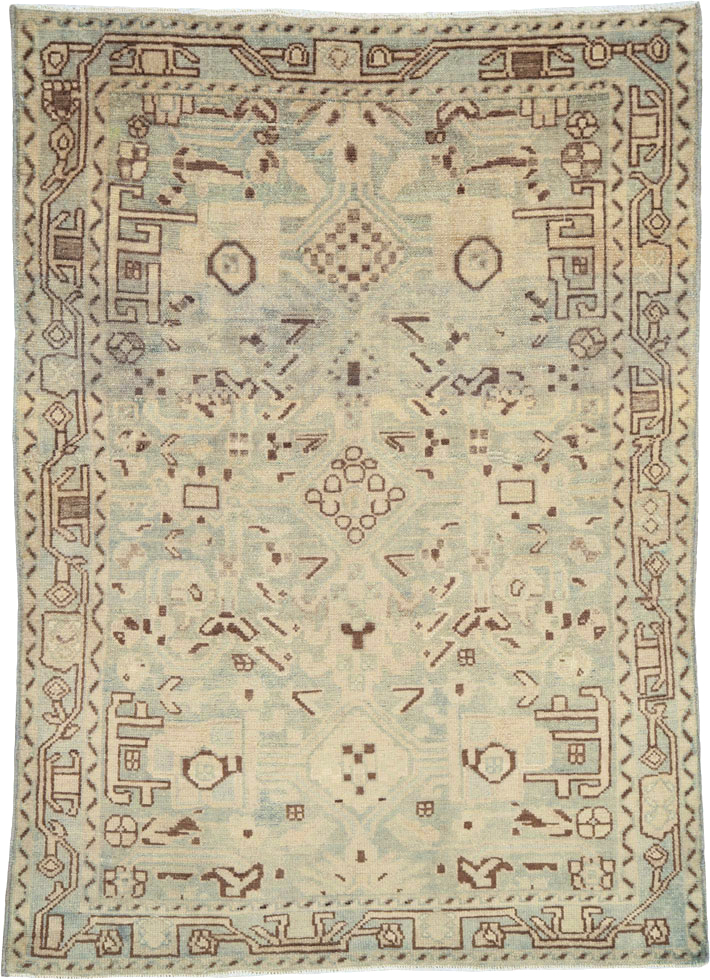 Vintage Persian Malayer Rug, No.25797 - Gss