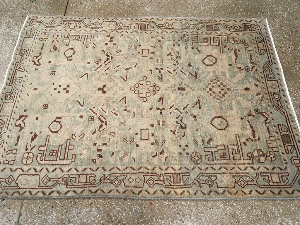 Vintage Persian Malayer Rug, No.25797 - Gss