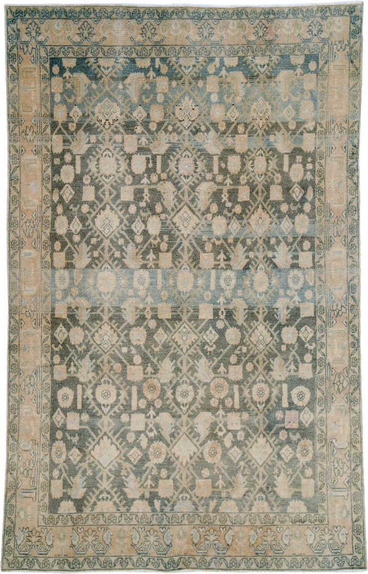 Vintage Persian Malayer Rug, No.25798 - Gss