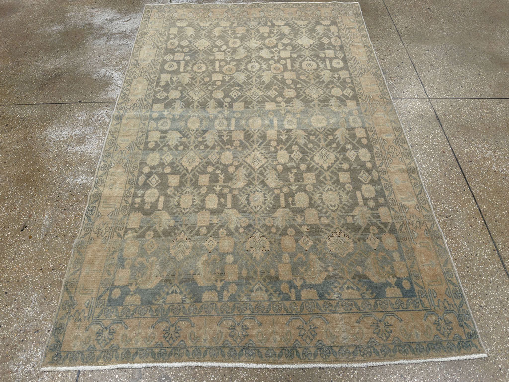 Vintage Persian Malayer Rug, No.25798 - Gss