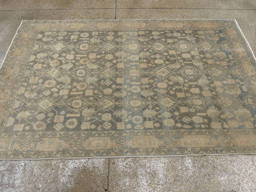 Vintage Persian Malayer Rug, No.25798 - Gss