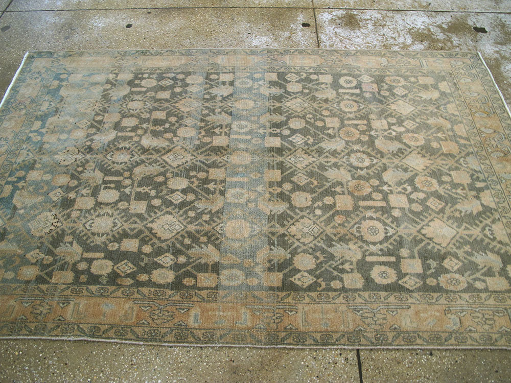 Vintage Persian Malayer Rug, No.25798 - Gss