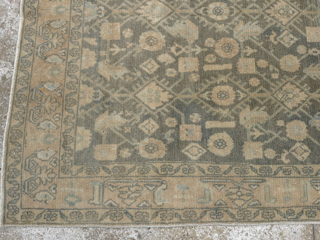 Vintage Persian Malayer Rug, No.25798 - Gss