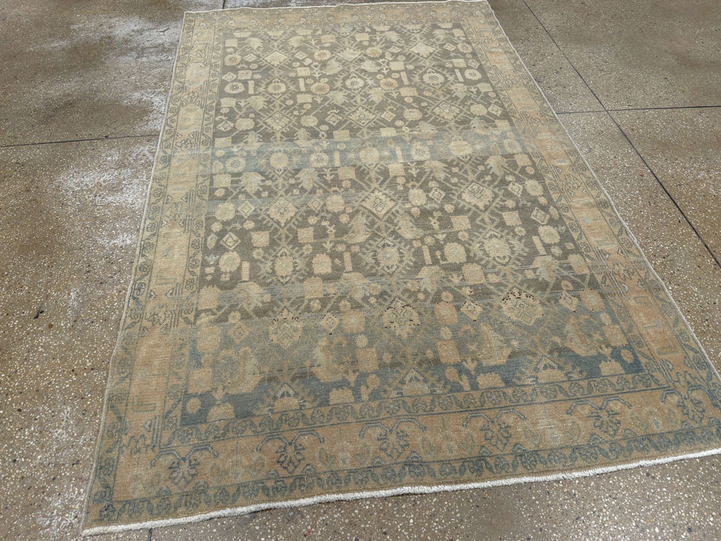 Vintage Persian Malayer Rug, No.25798 - Gss