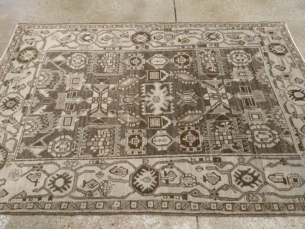 Vintage Persian Malayer Rug, No.25799 - Gss