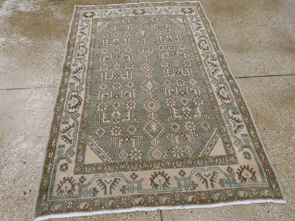 Vintage Persian Malayer Rug, No.25800 - Gss