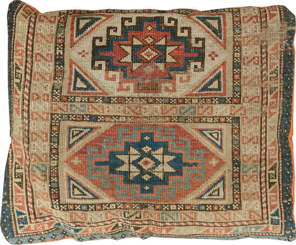 Antique Caucasian Kuba Pillow, No.25806 - Gss